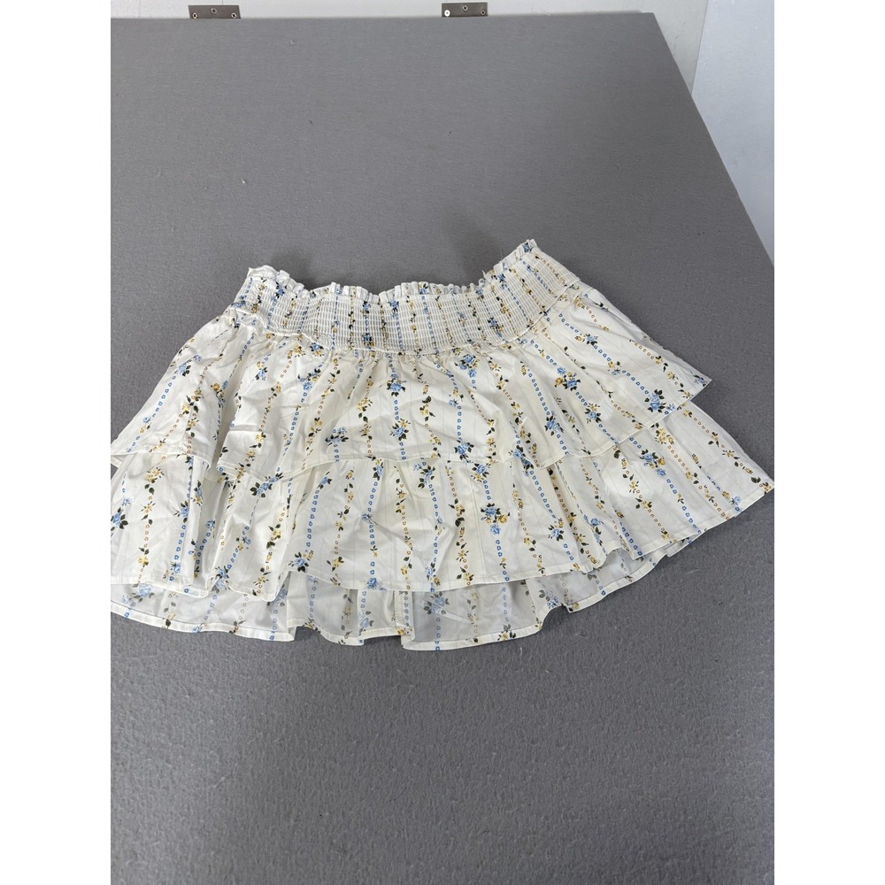 Wild Fable Skirt Womens XL‎ Floral Ruffle Mini New Spring Summer Casual Trendy